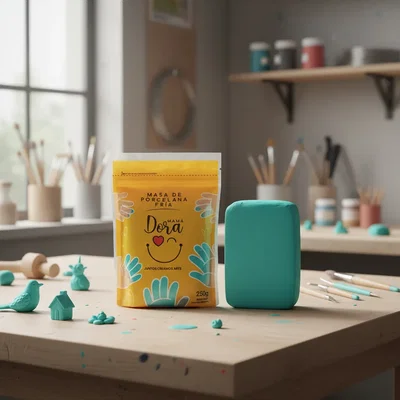 Porcelana Fría Verde Navidad