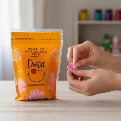 Porcelana Fría Rosa Fluo