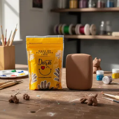 Porcelana Fría Marrón Chocolate