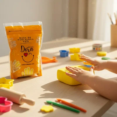 Porcelana Fría Amarillo Sol