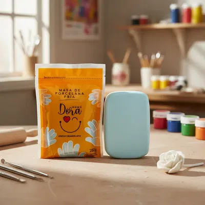 Porcelana Fría Celeste Cielo