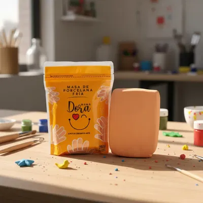 Porcelana Fría Naranja Permanente