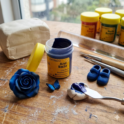 Pigmento Azul Noche 15g Mamá Dora