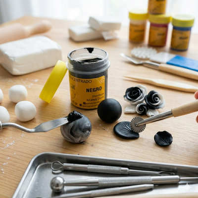 Pigmento Negro 15g Mamá Dora