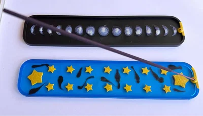 Molde Silicon PORTA SAHUMERIO LUNA Mamá Dora