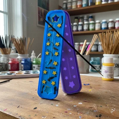 Molde Silicon PORTA SAHUMERIO LUNA Mamá Dora