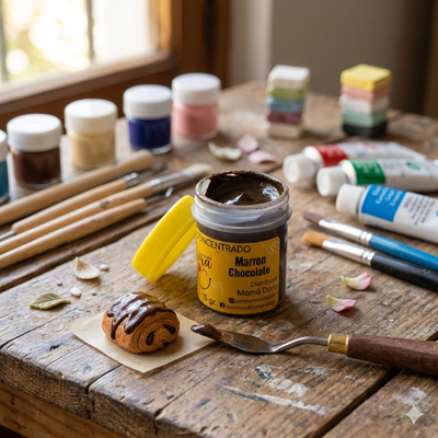 Pigmento Marrón Chocolate 15g Mamá Dora