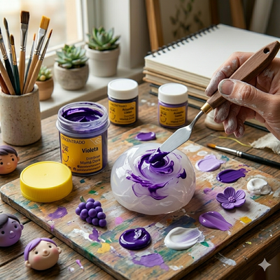 Pigmento Violeta 15g Mamá Dora