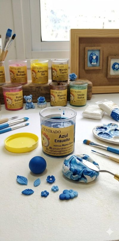 Pigmento Azul Ensueño 15g Mamá Dora