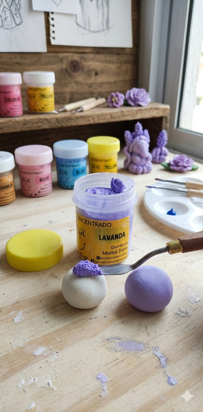 Pigmento Lavanda 15g Mamá Dora