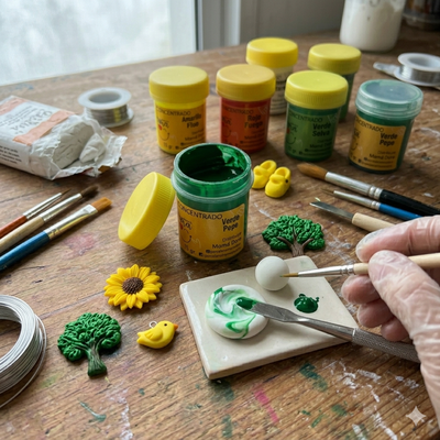 Pigmento Verde Pepe 15g Mamá Dora