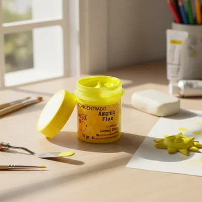 Pigmento Amarillo Fluo 15g Mamá Dora