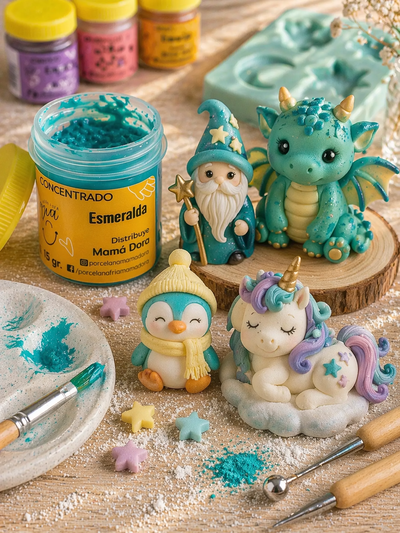 Pigmento Esmeralda 15g Mamá Dora