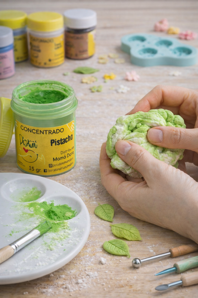 Pigmento Pistacho 15g Mamá Dora