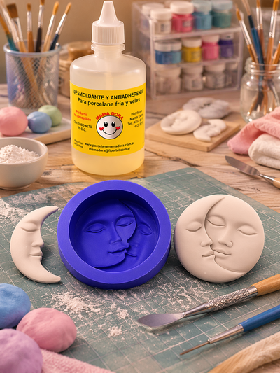Molde Multiuso Silicona SOL Y LUNA N° 106 Mamá Dora