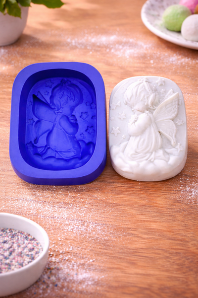 Molde Multiuso Silicona ANGELITO NENA N° 100 Mamá Dora