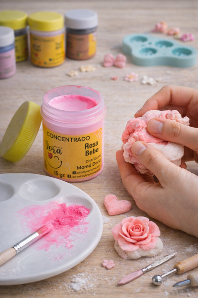 Pigmento Rosa Bebé 15g Mamá Dora