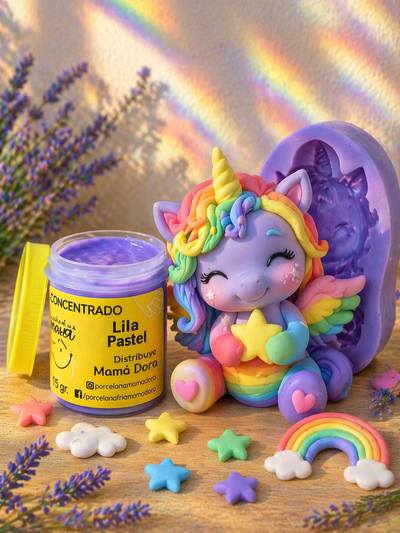 Pigmento Lila Pastel 15g Mamá Dora