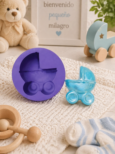 Molde Multiuso Silicona COCHECITO BEBE N° 116 Mamá Dora