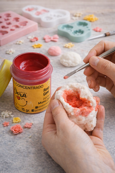 Pigmento Rosa Coral 15g Mamá Dora