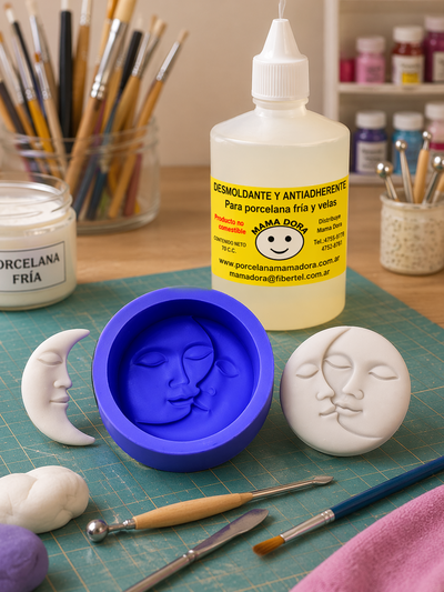 Molde Multiuso Silicona SOL Y LUNA N° 106 Mamá Dora