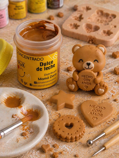 Pigmento Dulce de Leche 15g Mamá Dora