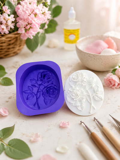 Molde Multiuso Silicona ROSAS N° 102 Mamá Dora