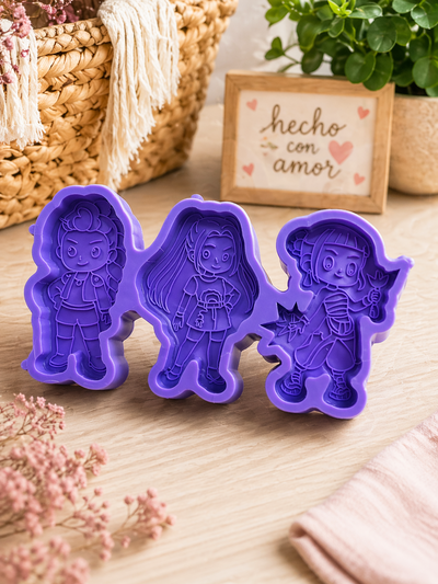 Molde Silicona K-POP x3 N° 309 Mamá Dora