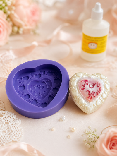 Molde Multiuso Silicona CORAZONES N° 109 Mamá Dora