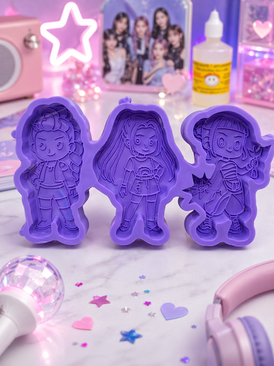 Molde Silicona K-POP x3 N° 309 Mamá Dora
