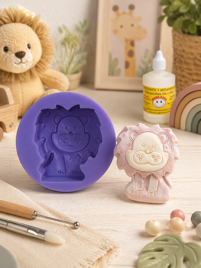 Molde Multiuso Silicona LEON N° 113 Mamá Dora