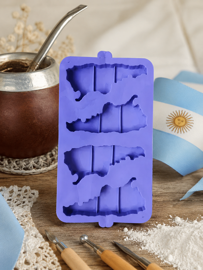 Molde Silicona MAPA ARGENTINA N° 304 Mamá Dora