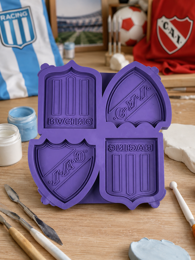Molde Silicona ESCUDO RACING - INDEPENDIENTE N° 291 Mamá Dora