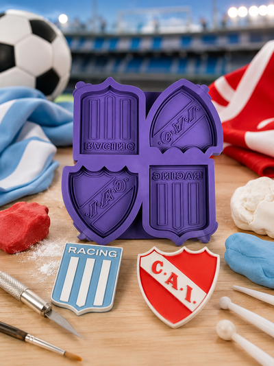 Molde Silicona ESCUDO RACING - INDEPENDIENTE N° 291 Mamá Dora