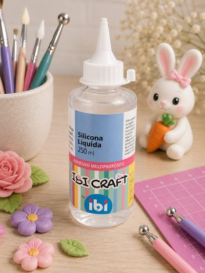 Silicona Líquida Ibi 250ml para Manualidades