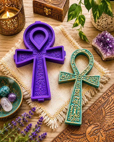 Molde Silicona CRUZ DE ANKH N° 263 Mamá Dora