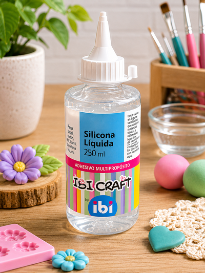 Silicona Líquida Ibi 250ml para Manualidades
