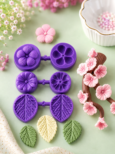 Molde Silicona FLORES 5 PETALOS N° 54 Mamá Dora