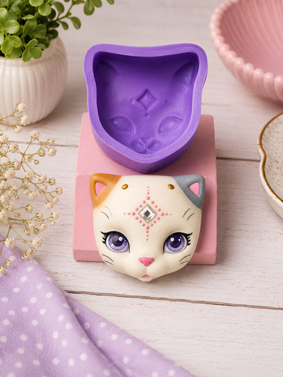 Molde Silicona MOLDE GATO N° 49 Mamá Dora
