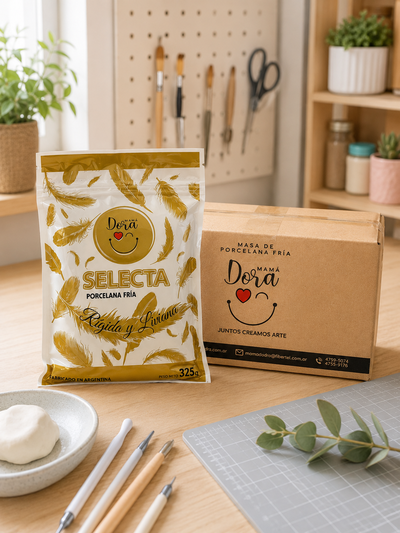 Caja x20 Porcelana Fría Selecta 325g Mamá Dora