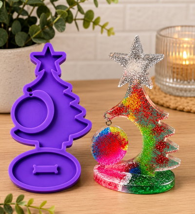 Molde Silicona ARBOL NAVIDAD COLGANTE N° 235 Mamá Dora