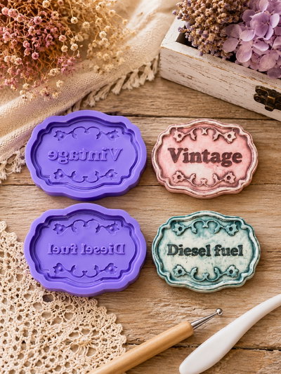 Molde Silicona FRASES DECORATIVAS VINTAGE Y DIESEL FULL N° 131 Mamá Dora