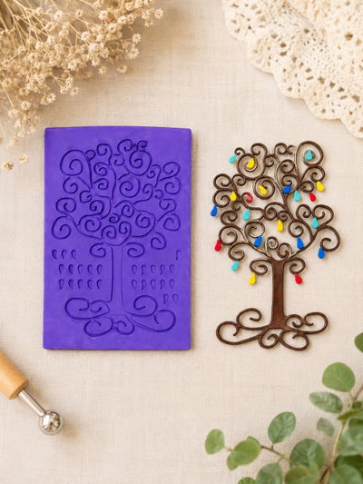 Molde Silicona Puntilla ARBOL DE LA VIDA N° 12 Mamá Dora