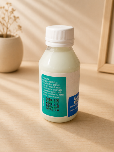 Barniz Brillante para Porcelana Fría 125ml – Acabado Profesional