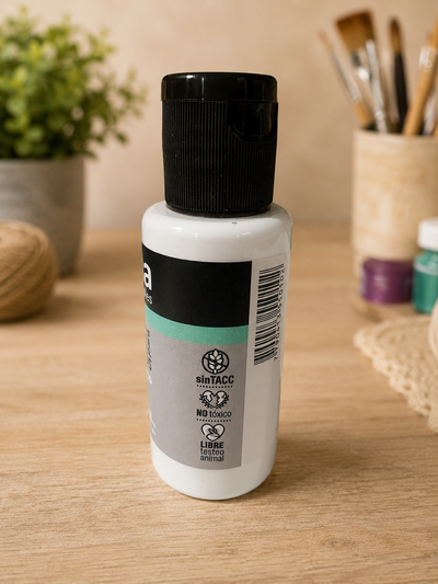 Base Blanca para Porcelana Fría 50ml – Preparación de Superficie