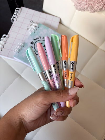 Resaltador Filgo pastel