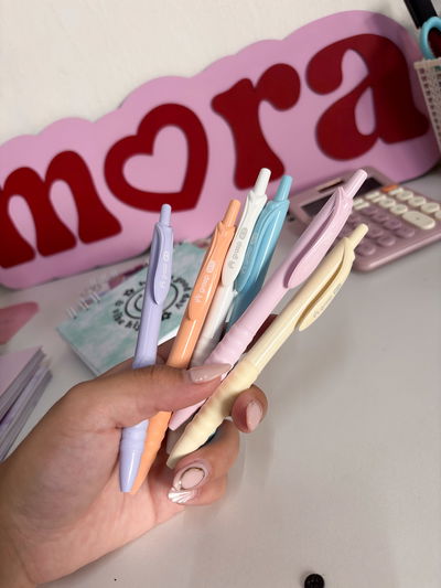 Bolígrafo Pastel - Tinta negro