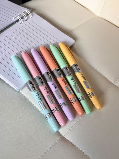 Resaltadores pastel x6