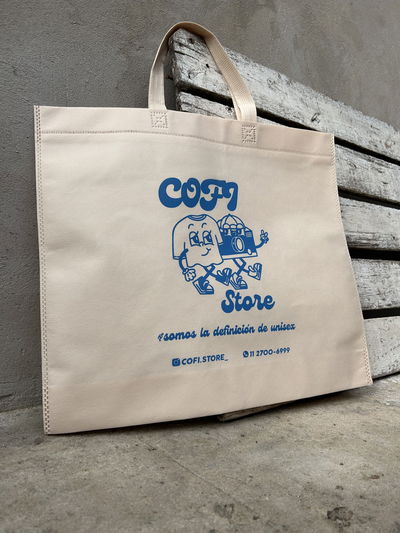 Bolsas friselina 45x40cm personalizadas