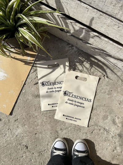 Bolsas de friselina 20x30cm personalizadas